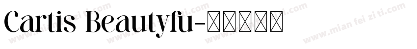 Cartis Beautyfu字体转换
